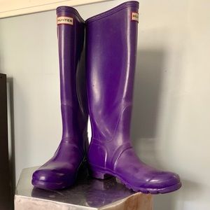 Hunter Rain Boots, Size 9